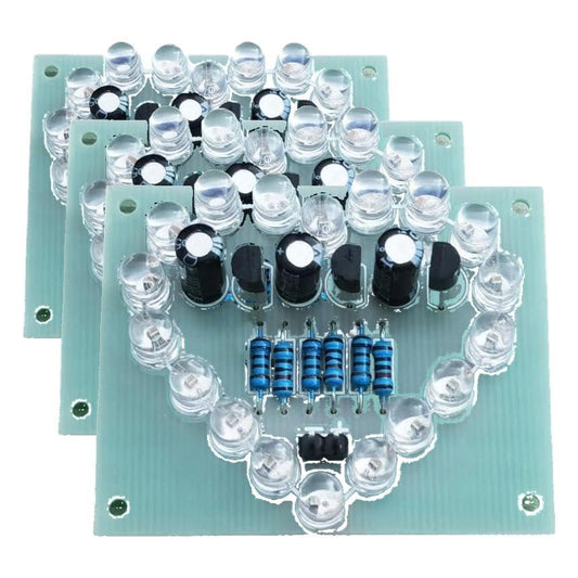tingbowie Soldering Practice Kit – DIY Electronic Soldering Project Training Board for Beginners (Pack of 3) - size: Medium to Large (Pack of 3)