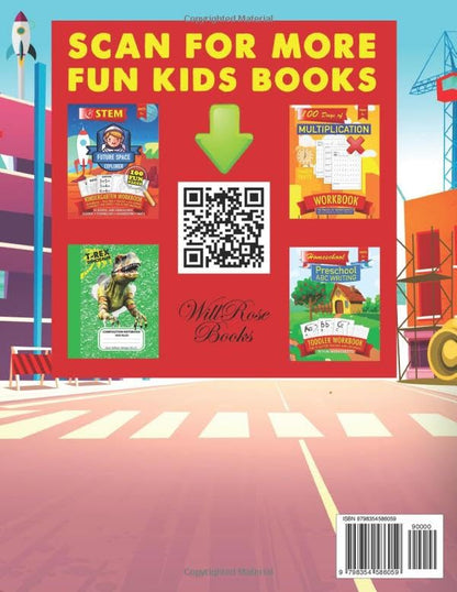 STEM Kindergarten Workbook • Mazes • Counting • Tracing • Coloring • Connect the Dots: Engineer • Diggers Construction • Science Technology ... Ages 5+ (STEM Kindergarten Workbooks)