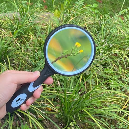 Mr. Pen- Magnifying Glass, 2 Pack, 5X Magnifier, 75mm Glass Lens - color: Pastel, size: 5X Magnifier