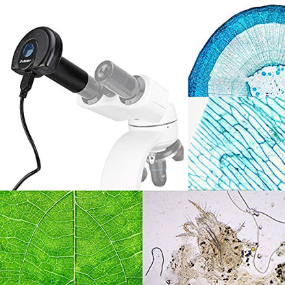 SVBONY SV189 Microscope Camera, Digital Attachment Lens, 1.3 Million Pixel