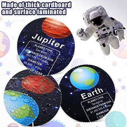 Zonon Classroom Space Decor Solar System Poster Science Posters for Wall