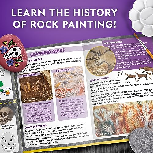 National Geographic Creepy Creatures Rock Painting Halloween Craft Kit - style: Creepy Creatures