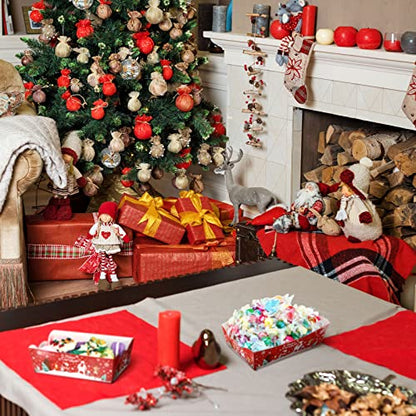 Cunhill 60 Pack Christmas Movie Night Snack Tray for Party Food - size: 1 lb, style: Tree