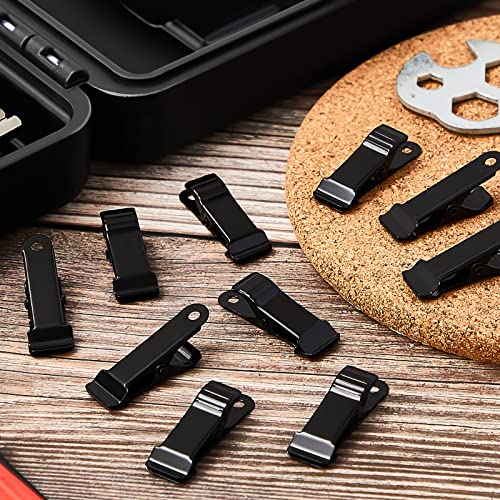 Shimeyao 10 Pcs Metal Mini Clamps Mini Spring Clamp, Black - color: Black