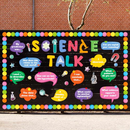 Fancy Land Science Bulletin Board Set for Classroom Decoration Science Talk