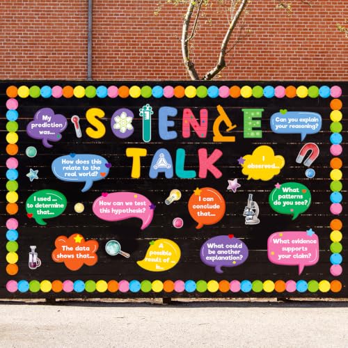 Fancy Land Science Bulletin Board Set for Classroom Decoration Science Talk