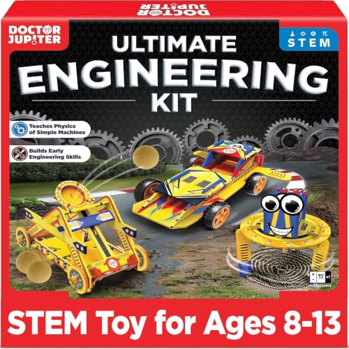 Doctor Jupiter Ultimate Engineering Kit for Kids Ages 8-13, Birthday Gifts - style: Ultimate Engineering Kit: 8+