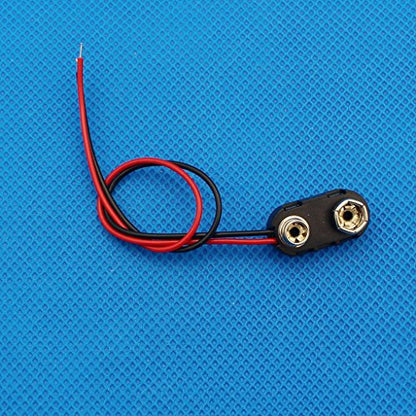 4Set 8 x AA Thicken Battery Holder and T Type Wired Battery Clip Standard Snap Connector