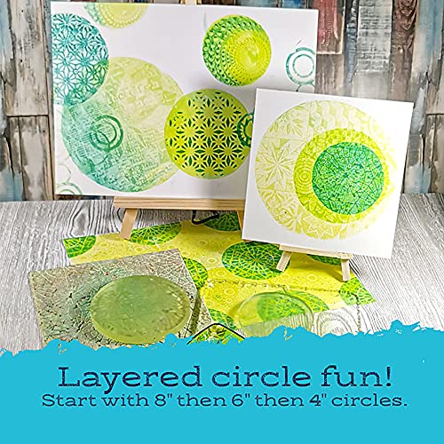 Gel Press Gelli Printing Plate - (4" Circle) - 10806-4 - size: 4" Round