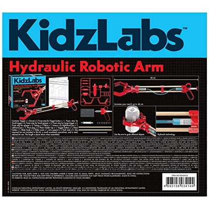 4M Hydraulic Robot Arm Kids Science Kit, Model:4106