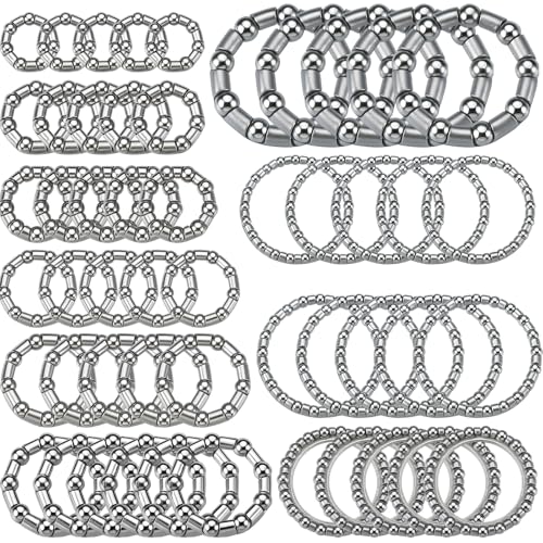 Lounsweer 5 Sets Bike Ball Bearing Kit Headset Retainer Crank Caged Wheels