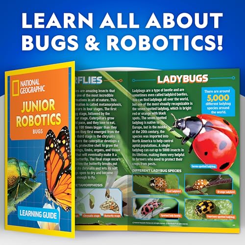 National Geographic Robotic Bug Engineering Science Kit for Kids