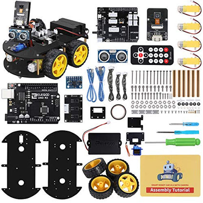 ELEGOO UNO R3 Project Smart Robot Car Kit Upgraded 37 in 1 Sensor Modules Kit