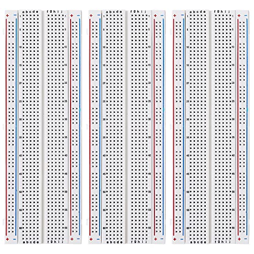 3 Set of Solderless Prototype Breadboard 830 tie Points Breadboard - size: 3x830