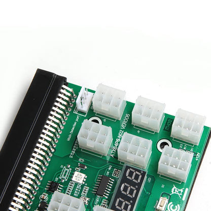 Acxico 1Pcs 6PIN 1200W Server Power Supply Breakout Board for HP DPS-1200QB A PSU GPU Mining