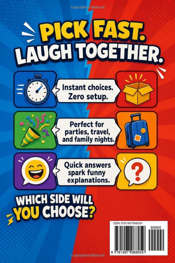 This or That? The Ultimate Quick-Choice Game Book for Kids: Fast, Funny Questions for Parties, Family Nights, Road Trips, and Screen-Free Fun (Young Explorer Series)