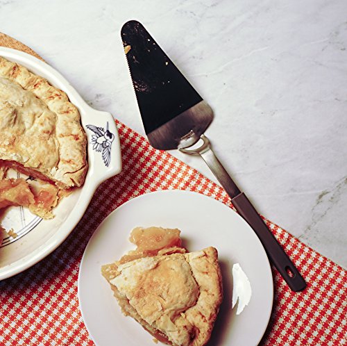 RSVP International Endurance Kitchen Tool Collection Flexible Stainless Steel, Dishwasher Safe, Pie Server - size: Pie Server, Standard