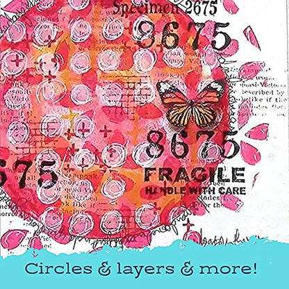 Gel Press Gelli Printing Plate - (8" Circle) - 10806-8 - size: 8" Round
