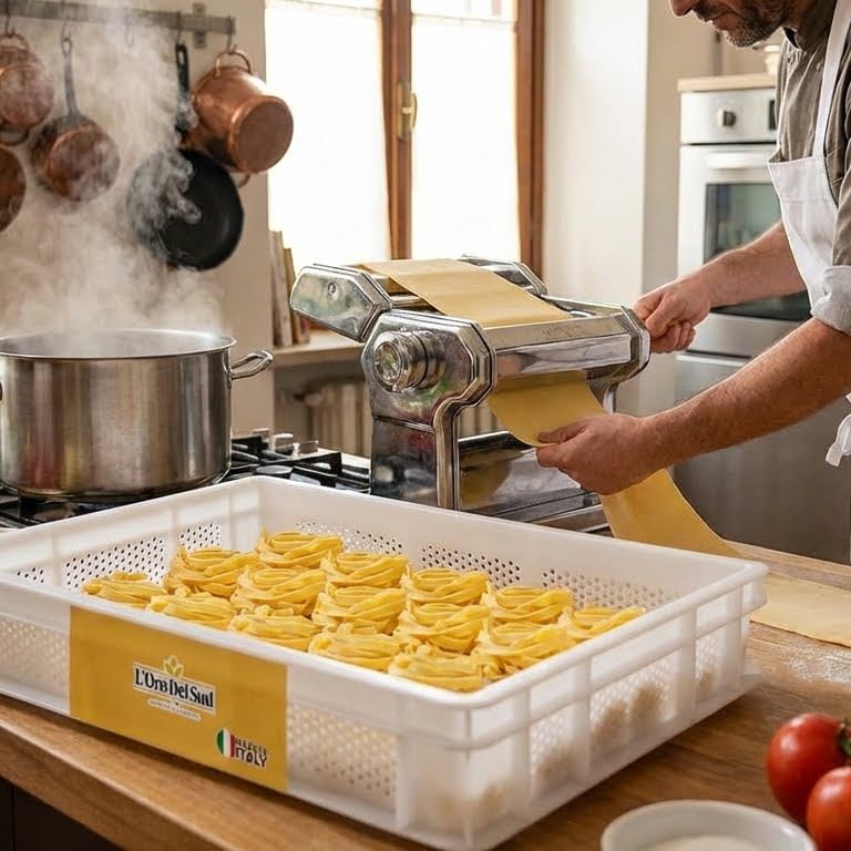 L'Oro Del Sud Commercial Dough Proofing Box Tray with Lid, White, 5 Pack - size: 5 Pack