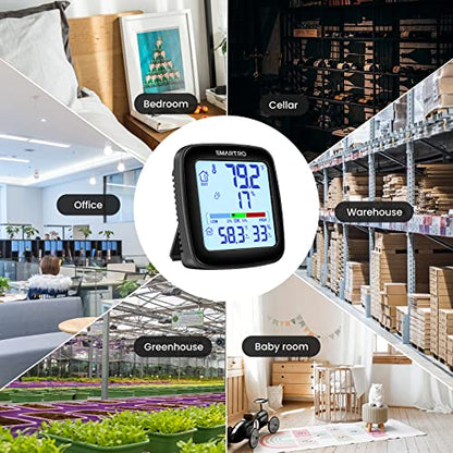 SMARTRO SC92 Professional Digital Wireless Indoor Outdoor Thermometer