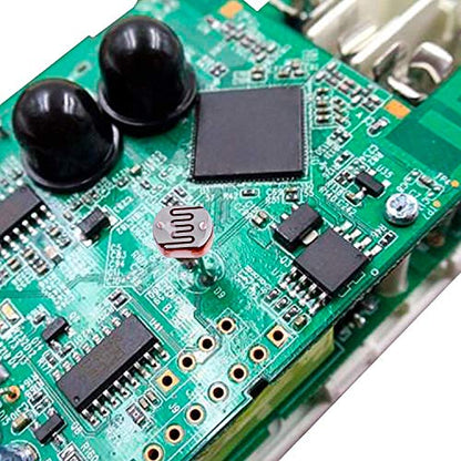 30 Pieces Photoresistor Set 5mm 50-100K Ohm Photo Light Sensitive Resistor Light Dependent Resistor for DIY and Experiments, GM5539 5539