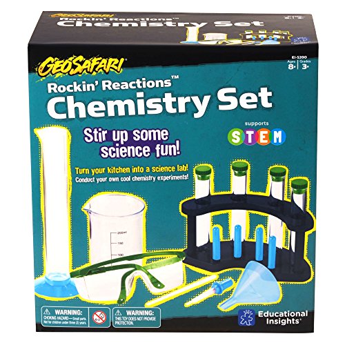 Educational Insights Geosafari Rockin' Reactions Chemistry Set