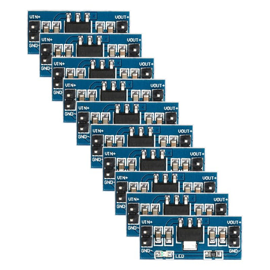 10Pcs AMS1117-1.2V Voltage Regulator Module, 1.2V 800mA Step-Down Power Supply Board - color: 1.2V
