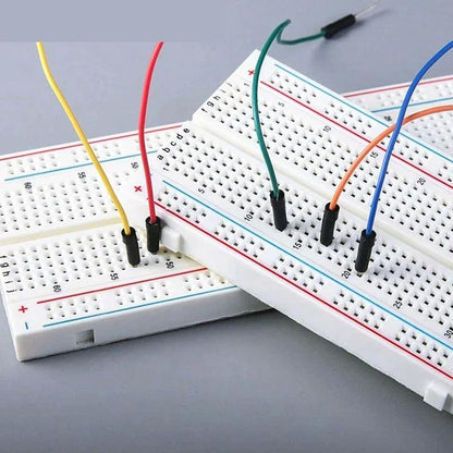 140pcs Solderless Flexible Breadboard 830Tie + 140pcs Connecting Line Cables - color: 1pcs830TieBreadboard-LineCable140pcs
