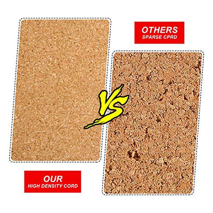 Bulletin Board 36 x 48, Silver Aluminium Framed 4x3 Large Wall Mounted Cork Office Notice Pin Board - size: 36" x 48"