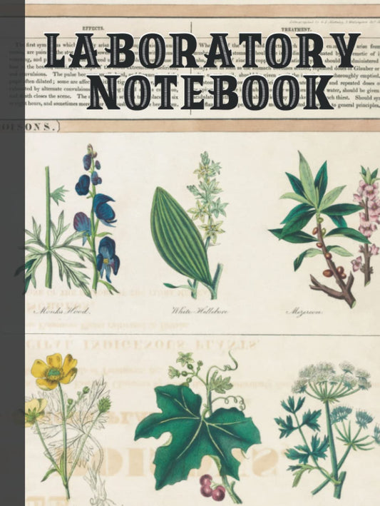 Laboratory Notebook: Experiment/Project Ruled Book for Students & Researchers | Botany, Biology, Chemistry