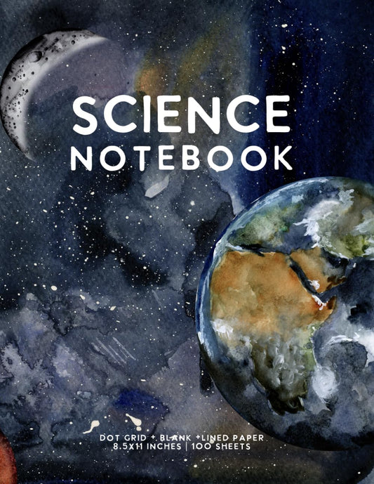 Science Notebook: (Space Series) Draw & Write by schoolnest
