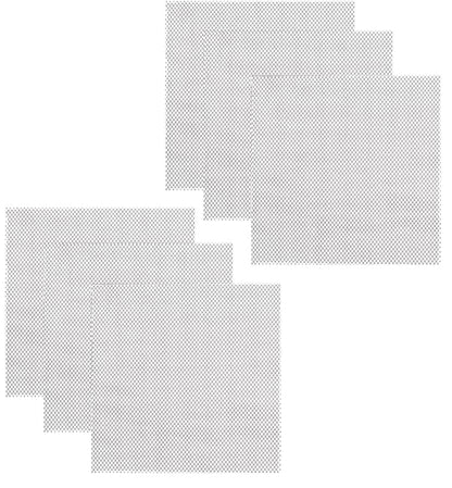 3 Edge Fruit Leather Silicone + 6 Mesh Screen Dehydrator Sheets - size: 3 Edge Sheets + 6 Mesh