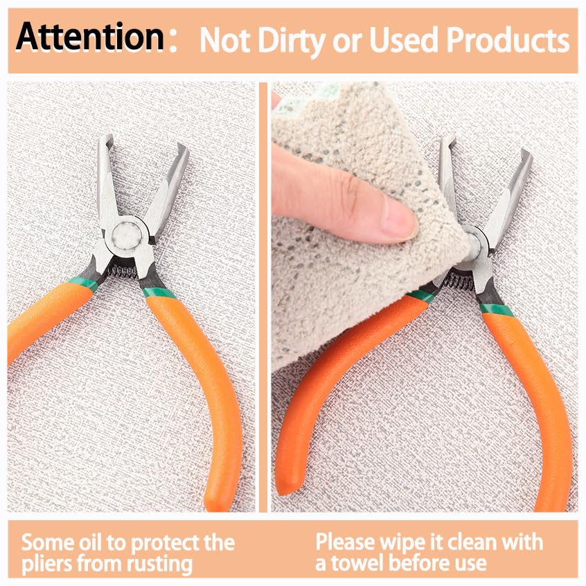 6-Inch Transverse End Cutter SMT/SMD Chip Cutters Side Cutting Pliers Front Angle Cutter Nipper End Cutter with Extra Long Flat Nose Tip Cutter 90 Degree Blade Precision Plastic Model - style: 6"