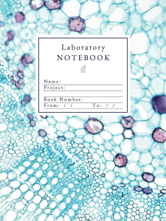 Laboratory Notebook for Research and Science Student: STEM Press, Chemistry / Biology Lab Notebook, Hardcover, Official format, Grid Paper, 8.25”x11” (A4)