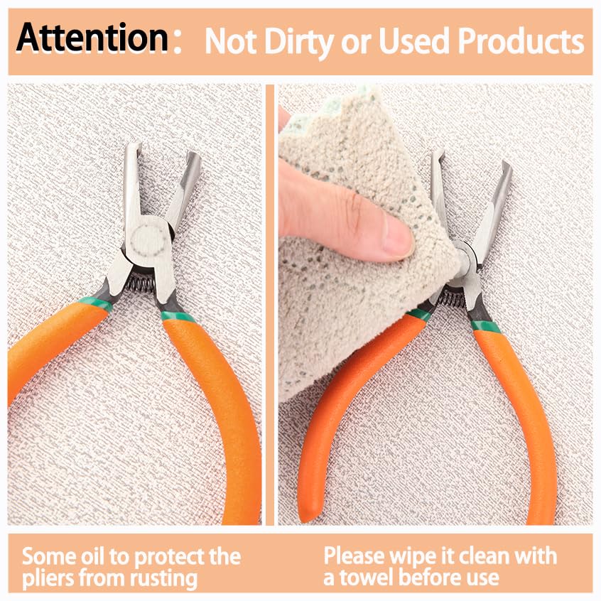 5-Inch Transverse End Cutter SMT/SMD Chip Side Cutting Pliers Front Angle Nipper With Extra Long Flat Nose Tip 90 Degree Blade Precision Plastic Model - style: 5"