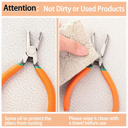 5-Inch Transverse End Cutter SMT/SMD Chip Side Cutting Pliers Front Angle Nipper With Extra Long Flat Nose Tip 90 Degree Blade Precision Plastic Model - style: 5"