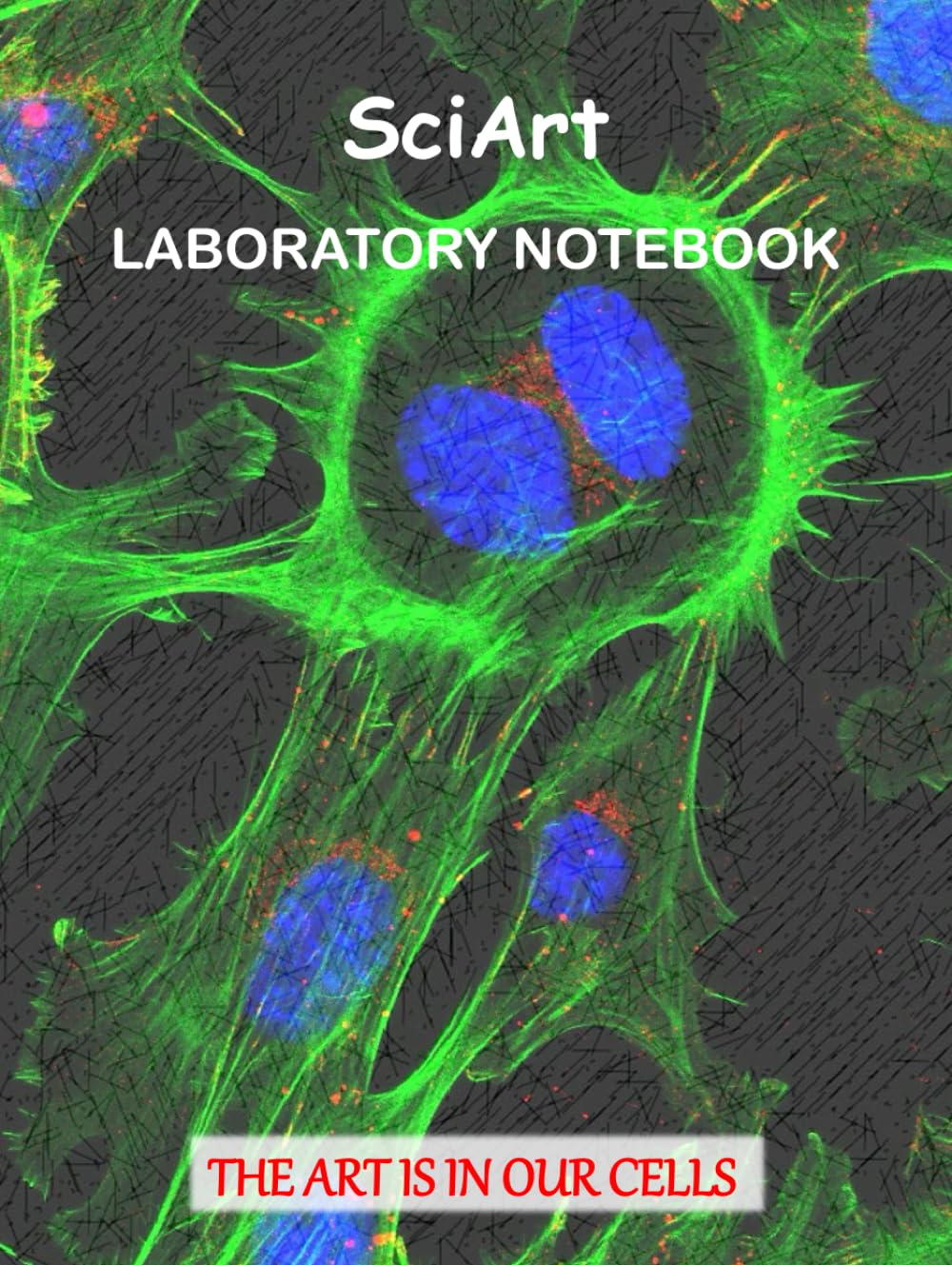 Science Laboratory Notebook for SciArt creators: Biology / Chemistry Scientific Experiments & Projects | Professional notebook | Official format | 120 pages for outstanding data